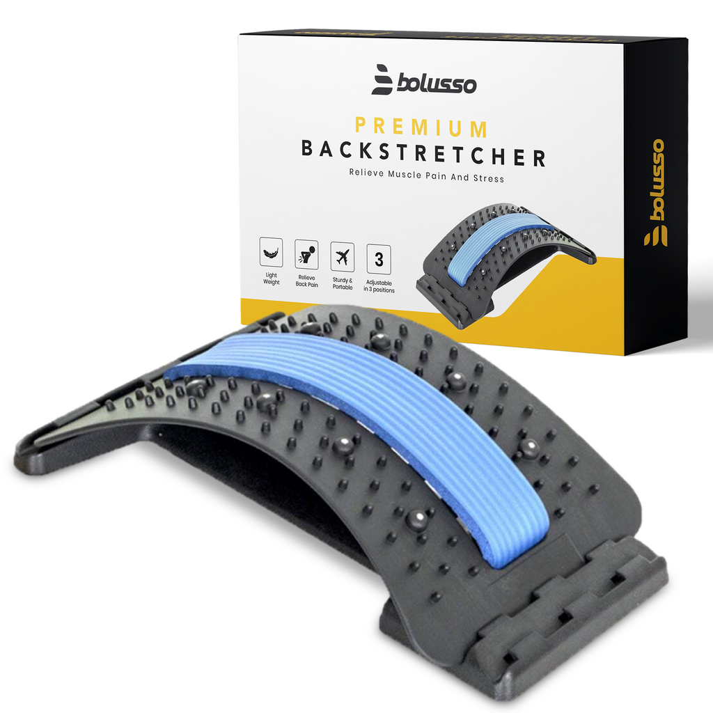 Bolusso Backstretcher For Back Pain Adjustable Backstretcher